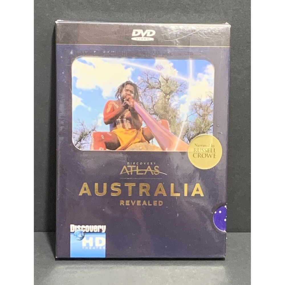 Discovery Atlas: Australia Revealed - DVD - Color Dolby Widescreen New Sealed